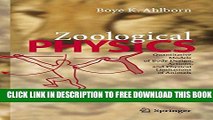 Collection Book Zoological Physics: Quantitative Models of Body Design, Actions, and Physical