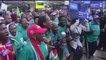 Afrique du sud, Accueil triomphal aux athlètes à leur retour des JO de RIO