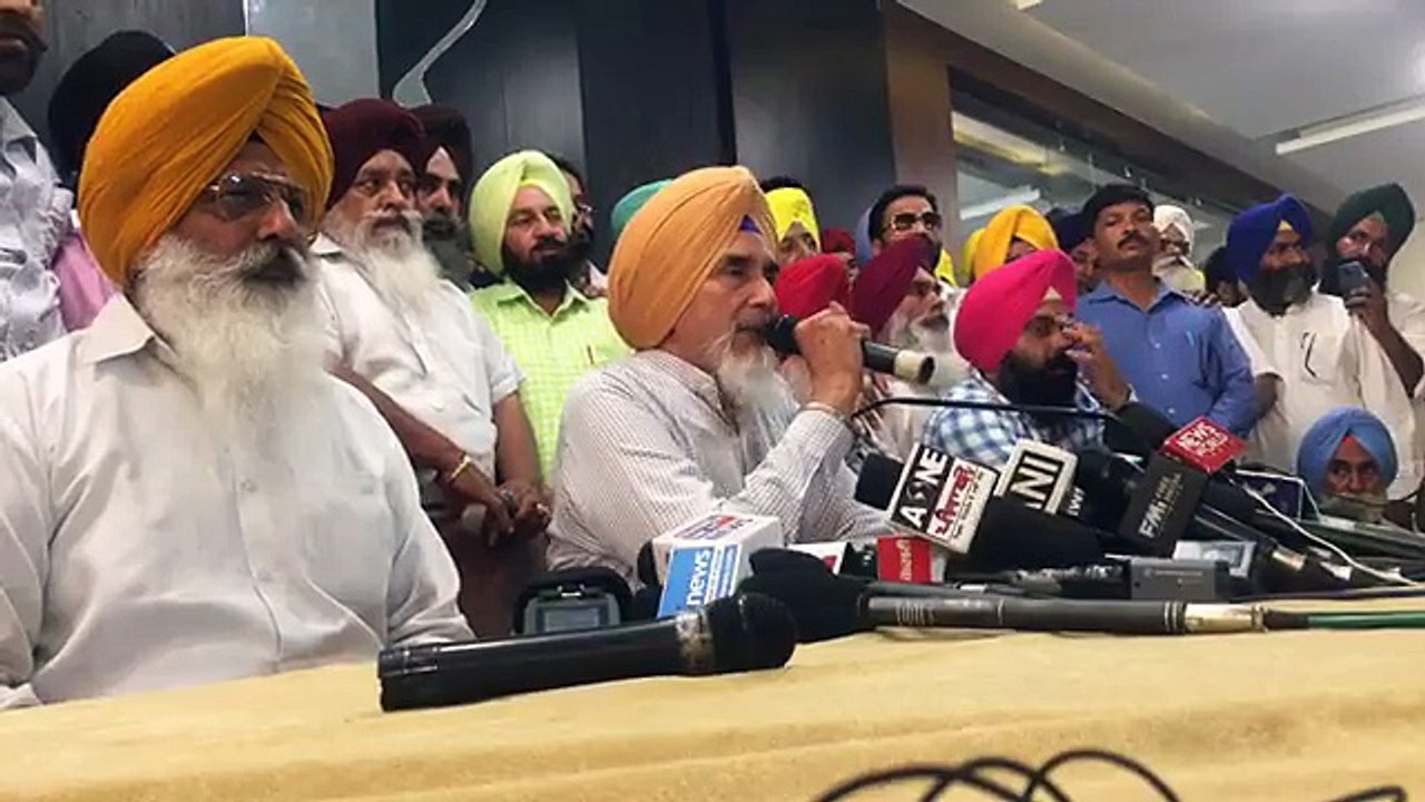 SUCHA SINGH CHOTTEPUR press conference