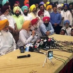 Sucha Singh Chhotepur Live 26 August 2016 press conference