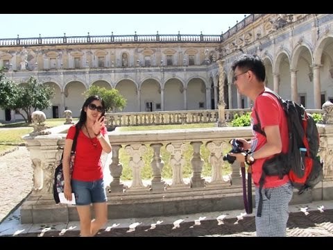 Napoli - Turisti affollano la Certosa di San Martino (25.08.16)