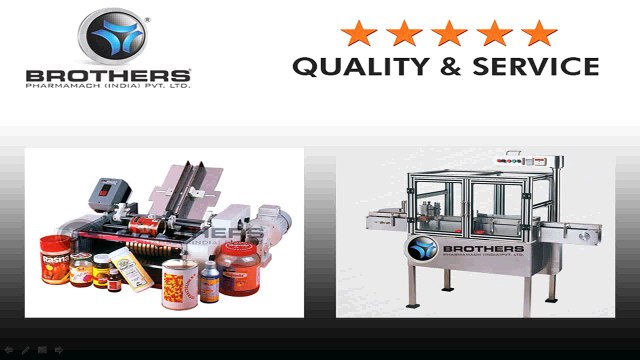 Pharmaceutical Labeller - Wet Glue Labelling Machines @ brothers.in