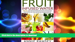 FAVORITE BOOK  Fruit Infused Water: Top 50+ Quick and Easy Vitamin Water Recipes for Weight Loss,
