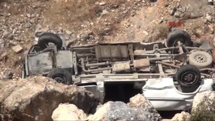 Hatay'da Minibüs Şarampole Yuvarlandı 8 Ölü