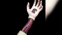 Cette artiste crée d'incroyables bodypaintings qui vous laisseront sans voix. De vraies illusions d'optique