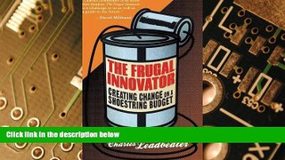 Big Deals  The Frugal Innovator: Creating Change on a Shoestring Budget  Best Seller Books Best