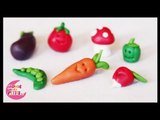 Pâte à modeler Les légumes - Apprendre les légumes aux enfants
