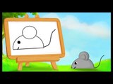 Apprendre à dessiner les animaux - La souris