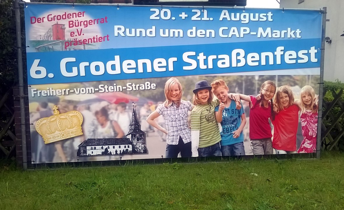 Grodener Straßenfest 2016 - 1. Tag