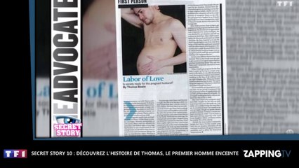 Secret Story 10 : L'incroyable secret de Thomas, premier homme enceinte au monde, dévoilé (Vidéo)