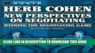 [Download] New Perspectives on Negotiating (Winning the Negotiating Game) Hardcover Online