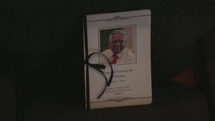 Despiden a S.R. Nathan con una ceremonia solemne