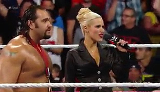 The Rock Return on WWE and Attack on Rusev Braun Strowman - Raw