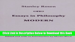 [Best] Essays in Philosophy: Modern Online Ebook