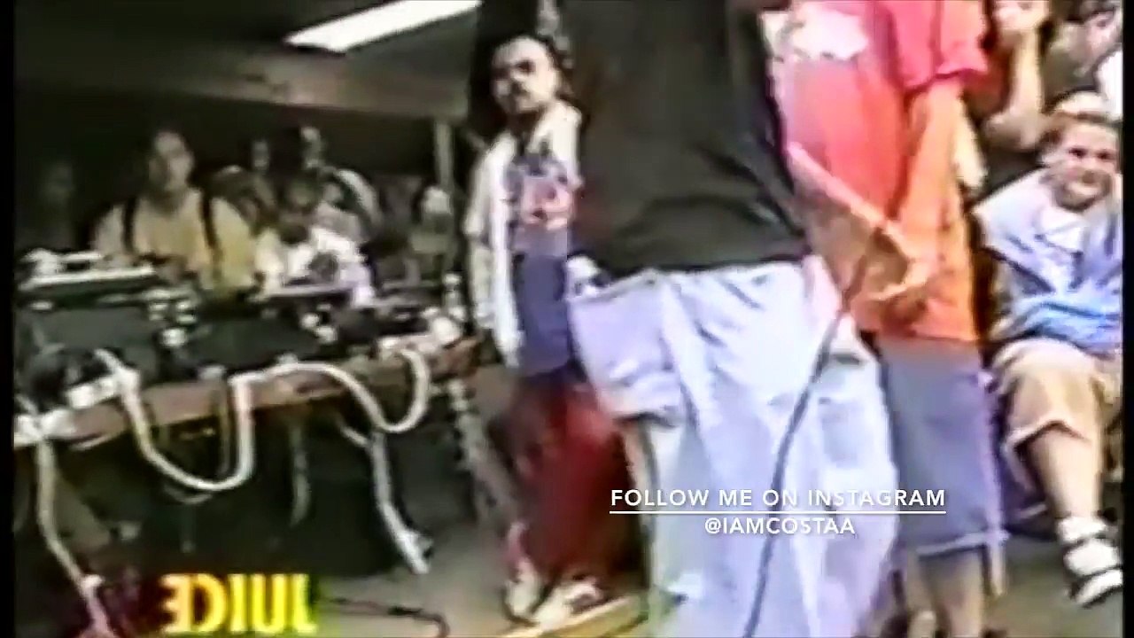 EMINEM - 1996 REAL LIFE 8 MILE FREESTYLE battle  Rhymefest