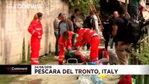 Italy: Rescue workers face tough conditions in earthquake-hit hamlet