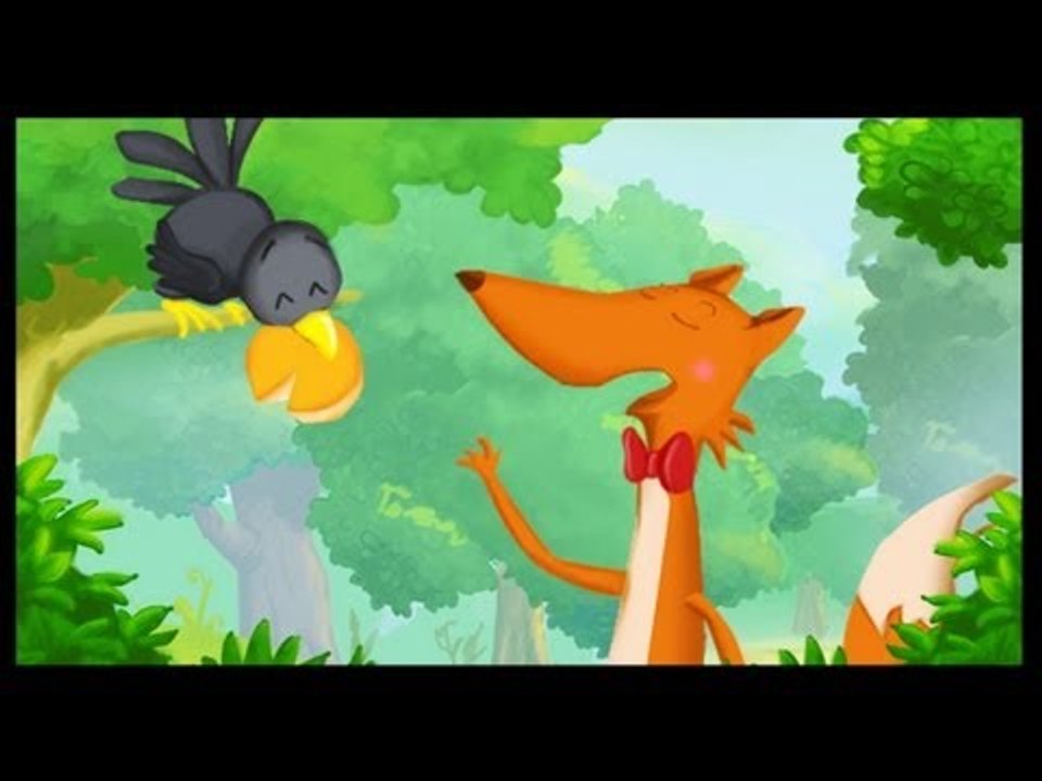Le Corbeau et le Renard - Les Fables de La Fontaine