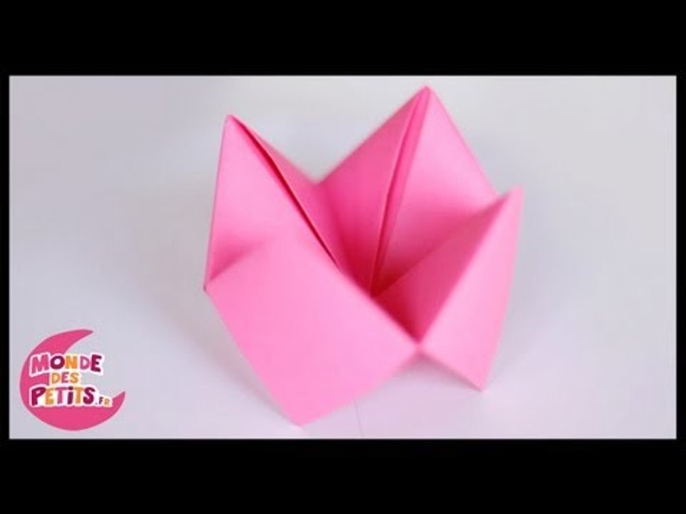 Origami la salière en papier (ou le quizz de la cocotte)
