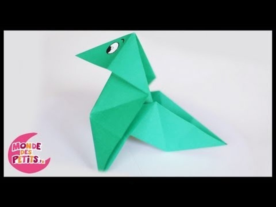 Origami la cocotte en papier plié