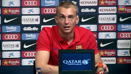 Jasper Cillessen proud to be a Barça player
