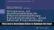 [Reads] Horizons of Authenticity in Phenomenology, Existentialism, and Moral Psychology: Essays in