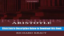 [Best] Aristotle: Political Philosophy (Founders of Modern Political and Social Thought) Online