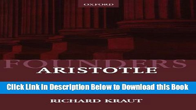 [Best] Aristotle: Political Philosophy (Founders of Modern Political and Social Thought) Online
