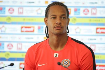 Daniel Congré avant MHSC vs SRFC (3ème journée L1)