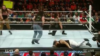Reigns_Randy and Ambrose Vs Wayts family