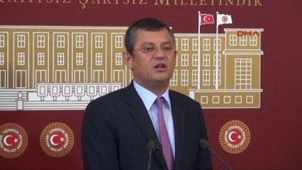 CHP'li Özel, Meclis'te Düzenlediği Basın Toplantısında Konuştu 1