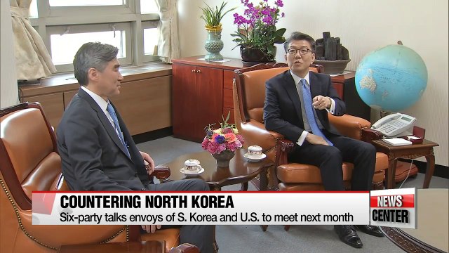 South Korea and U.S. six-party talks representatives expected to hold talks on N.Korea next month