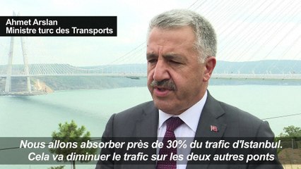 Turquie: un troisième pont spectaculaire sur le Bosphore