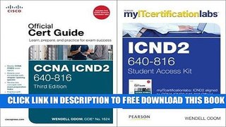 Collection Book Cisco Icnd2 Official Cert Guide with Myitcertificationlabs Bundle (640-816)
