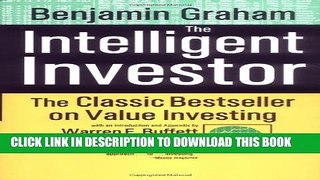 New Book The Intelligent Investor: A Book of Practical Counsel