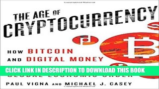 Collection Book The Age of Cryptocurrency: How Bitcoin and Digital Money Are Challenging the
