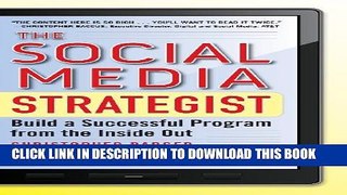 Collection Book The Social Media Strategist:  Build a Successful Program from the Inside Out