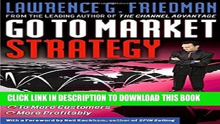 New Book Go To Market Strategy