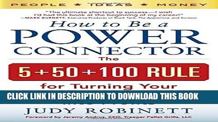 Collection Book How to Be a Power Connector: The 5+50+100 Rule for Turning Your Business Network