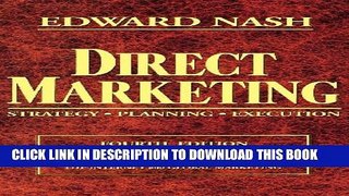 Collection Book Direct Marketing: Strategy, Planning, Execution