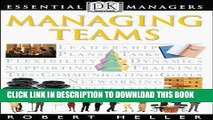 Collection Book DK Essential Managers: Managing Teams
