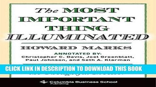 Collection Book The Most Important Thing Illuminated: Uncommon Sense for the Thoughtful Investor