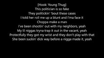 Young Thug - Webbie (LYRICS) Ft. Duke