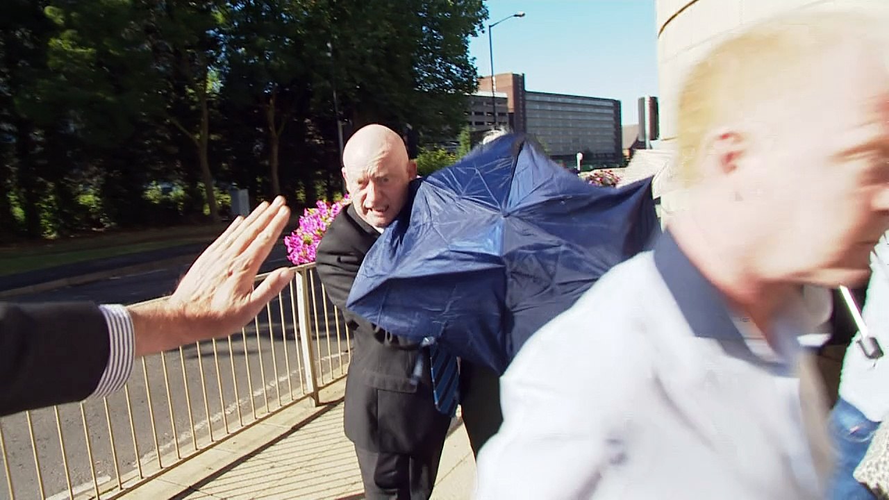 Scuffles as family arrive at court for baby dea...