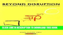 Collection Book Beyond Disruption: Changing the Rules in the Marketplace