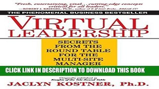Collection Book Virtual Leadership: Secrets from the Round Table for the Multi-Site Manager