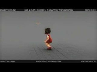 MEET MELINE (2009) - Animation Test #1