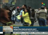 México: autoridades advierten de recortes presupuestales para el 2017