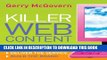 New Book Killer Web Content: Make the Sale, Deliver the Service, Build the Brand
