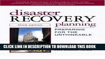 New Book Disaster Recovery Planning: Preparing for the Unthinkable (3rd Edition)