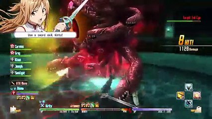 SWORD ART ONLINE: HOLLOW FRAGMENT GAMEPLAY 1